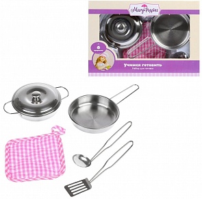 Набор для готовки металлический, 6 предметов (Mary Poppins, 453083)